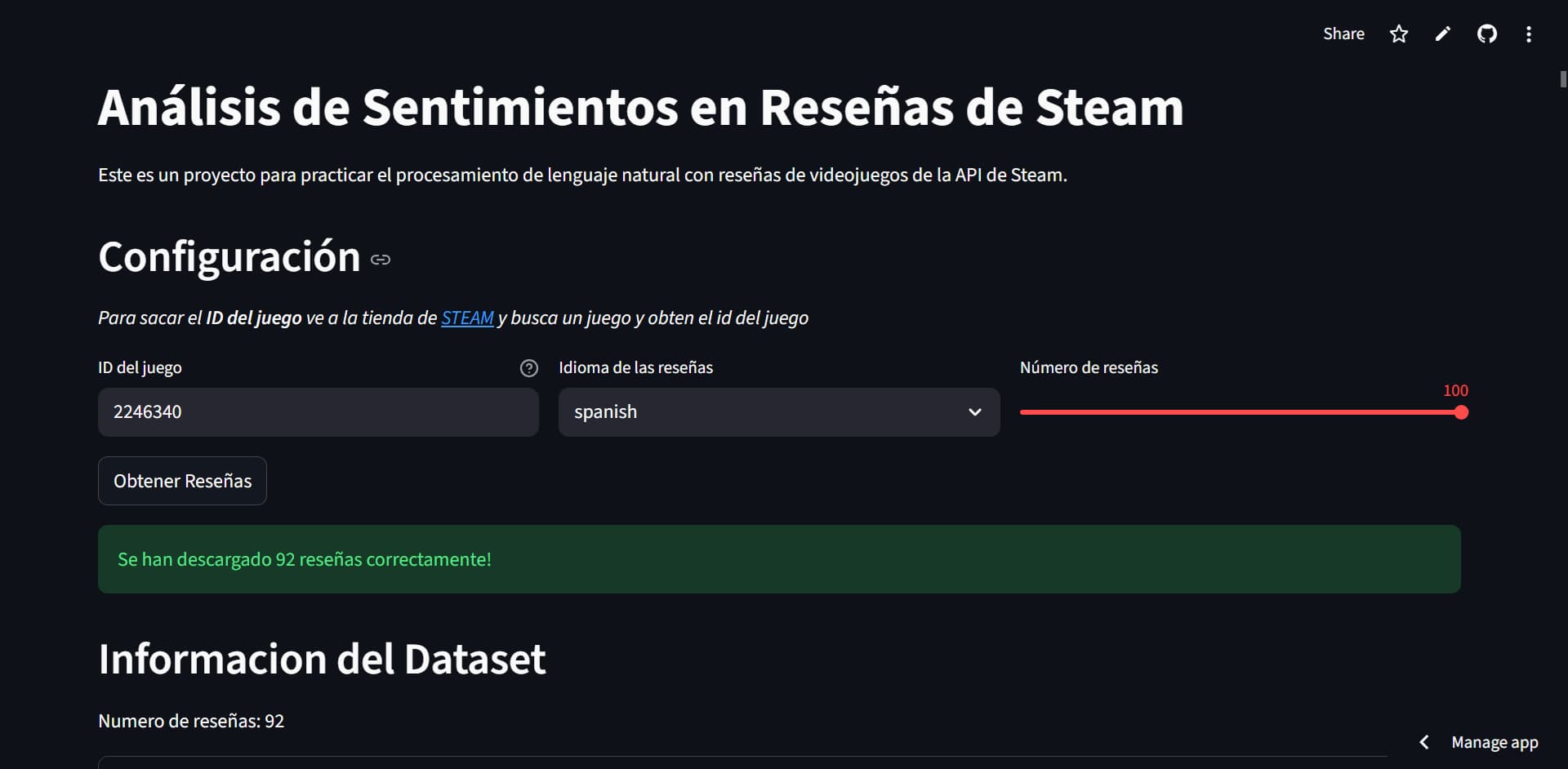 Analisis de reseñas Steam