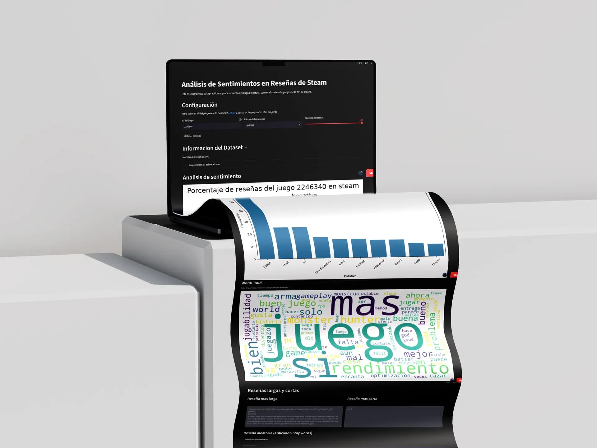 Steam Review Sentiment Analyzer